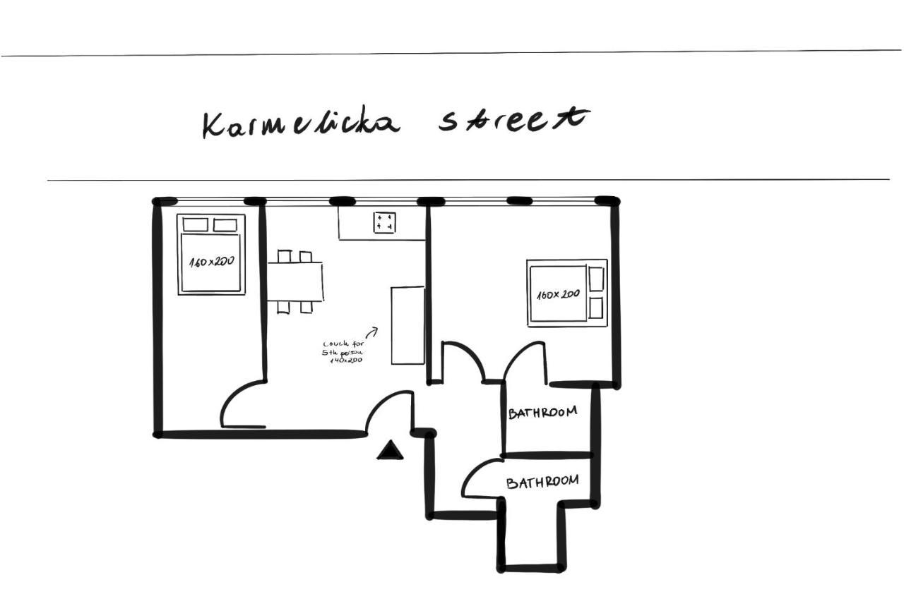 Modern House In Old Town Numero 5 크라쿠프 외부 사진